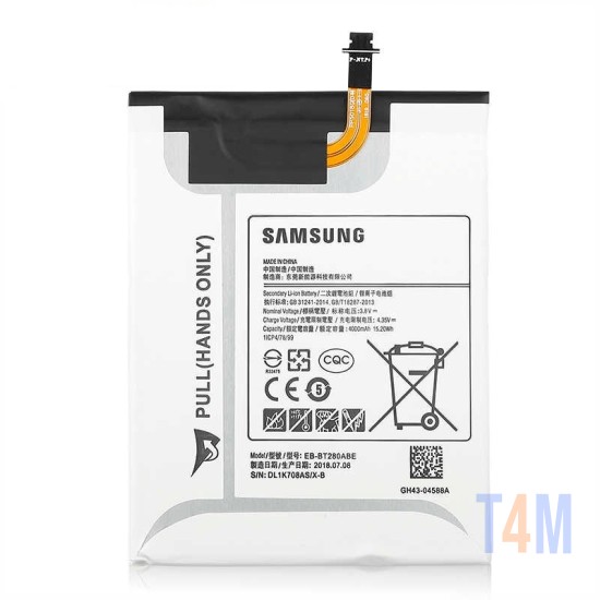 BATTERY SAMSUNG GALAXY TAB A 7.0 2016,T285 EB-BT280